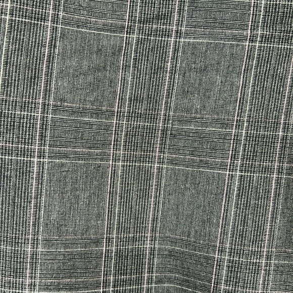 Y2K Roxy Window Pane Grey Flare Leg Pants NWOT - Picture 7 of 8